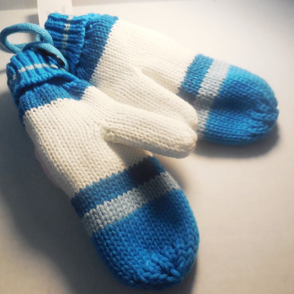 Mittens Kitten Adult Size Blue Winterwear Cat NEW - Picture 3 of 4